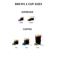 thumbnail image 6 of Nespresso Vertuo Pop+ Combination Espresso and Coffee Maker with Milk Frother, Mango, 6 of 8