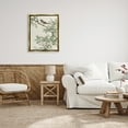 thumbnail image 3 of Stupell Industries Traditional Dogwood & Bird Botanical & Floral Painting Gold Floater Framed Canvas Art Print Wall Art, 25 x 31, 3 of 10