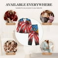 thumbnail image 7 of Honeii Eagle Head With American Flag print Women's Pajama Sets Long Sleeve Button Down Sleepwear Nightwear Soft Pjs Lounge Sets-Medium, 7 of 7