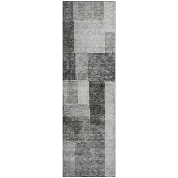 Dalyn Rugs Premium Machine Washable Mayfield AMF1190 Pewter 2'3" x 7'6" Runner Rug