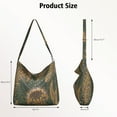 thumbnail image 4 of Stylish Retro Crossbody Purse | Chic Paisley Pattern | Spacious Multi-Pocket Casual Tote Bag, 4 of 5