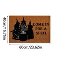 thumbnail image 3 of Miwamany Halloween "Come In For A Spell" Witch Doormat, Halloween Coir Front Door Mat, Spooky Welcome Rug for Porch Entryway Home Kitchen Indoor Decoration, 3 of 6