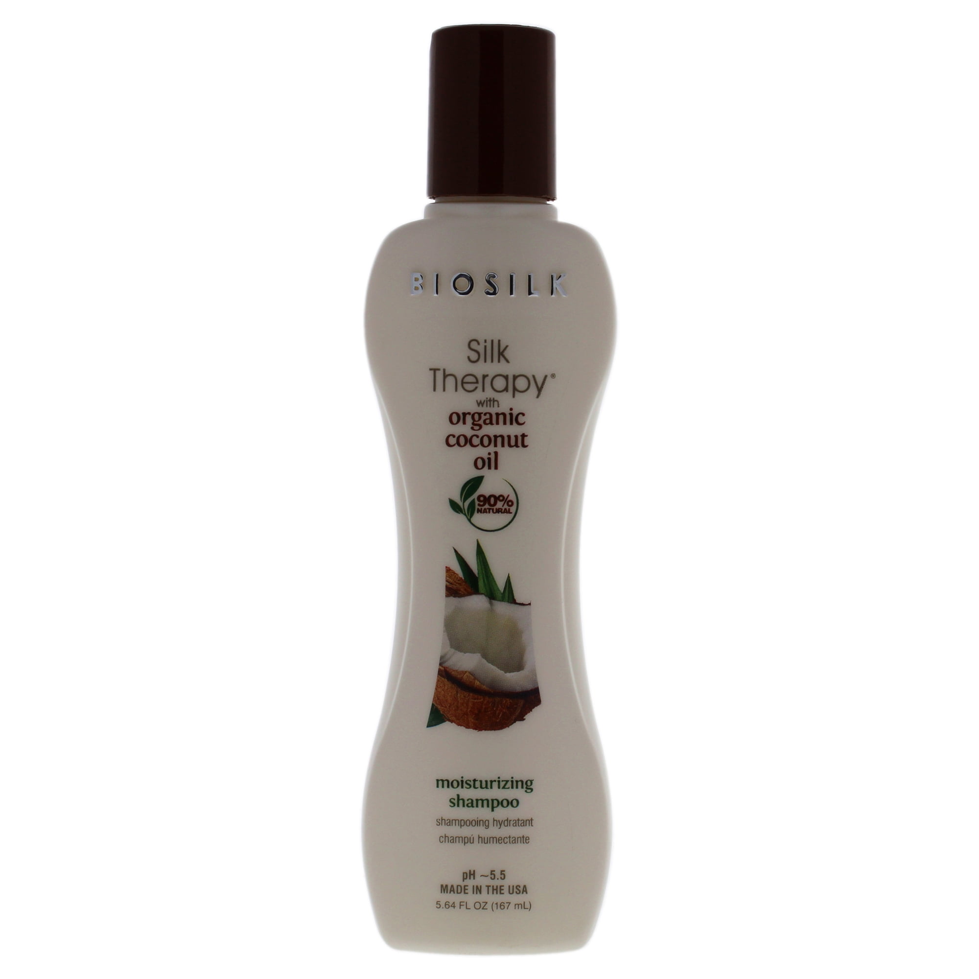 BioSilk Silk Therapy with Organic Coconut Oil Moisturizing Shampoo by