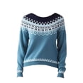 thumbnail image 5 of Bovemsi Womens Sweaters Pullover Fall Winter Casual Loose Long Sleeve Knitted Tops Cute Sweaters, 5 of 5