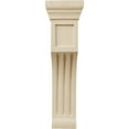 thumbnail image 2 of Ekena Millwork 4"W x 4"D x 14"H Recessed Groove Corbel, Rubberwood, 2 of 4