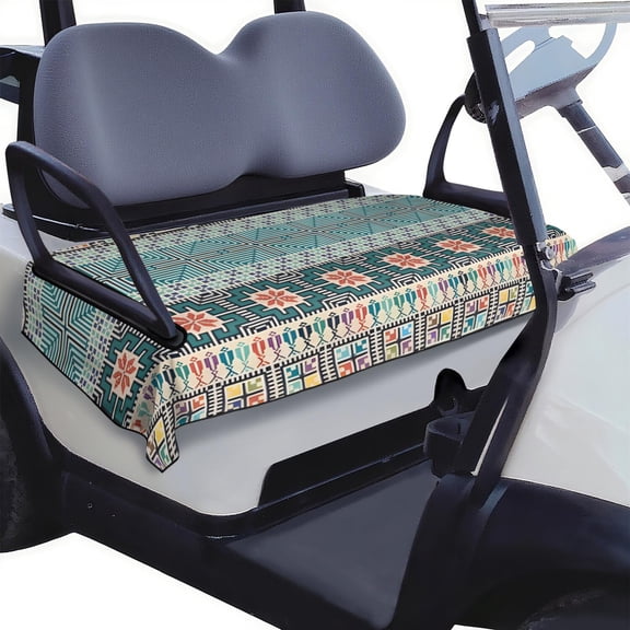 Golf Cart Bench Seat Cover 51" x 31", Universal Microfiber Towel for EZGO, Club Car Onward, Yamaha Drive