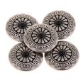 thumbnail image 1 of AMLESO Vis Vintage Vis Western Rivets Turquoise Boutons Concha F # F, 1 of 7