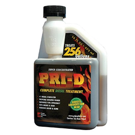 PRI D Fuel Stabilizer PRI-D-16-for Diesel 16oz Bottle Reduces HC/NOX