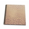 3dRose Image of Pink and Orange Foil Effect Cheetah Print Pattern - Mini Notepad, 4 by 4-inch