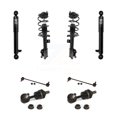 thumbnail image 1 of Transit Auto Front Rear Complete Suspension Strut Shock & TOR sway Bar Link Kit (8Pc) for Car Hyundai Santa Fe Sport Kia Sorento - Left Right Side (Driver Passenger) KSS-108332, 1 of 2