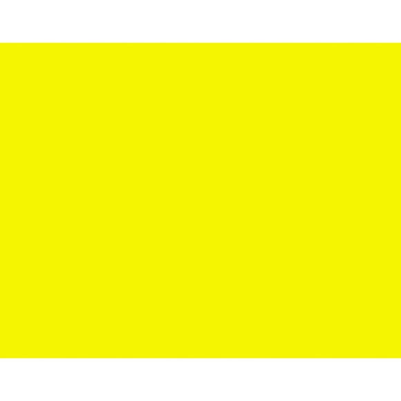 BAZIC Panneau d'Affichage Jaune Fluorescent 22 Pouces X 28 Pouces - Lot de - 25