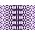 thumbnail image 1 of Ahgly Company Machine Washable Indoor Rectangle Transitional Rebecca Purple Area Rugs, 2' x 3', 1 of 7