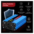 thumbnail image 4 of Pure Sine Wave Inverter DC 12V to AC 110 V 50hz Power Inverter Charger Adapter Universal Socket ,Easy to Use, 4 of 5