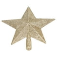 thumbnail image 4 of Star Tree Topper Decorated Golden Light Weight Shiny Mini Christmas Tree Topper for Home Shop, 4 of 22