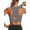 Grey, variant on Rosvigor High Impact Sports Bra for Women Adjustable Racerback Full Support Padded Workout Bra for Running Gym Large Bust