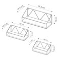 thumbnail image 5 of kit de estante de metal 91.44 x 30.48 cm blanco, 5 of 5