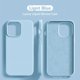 thumbnail image 3 of Liquid Silicone Case For iPhone 11 14 13 12 15 Pro Max Phone Cases For iPhone 13 12 Mini 14 15 7 8 Plus X XR XS Shockproof Cover, 3 of 5