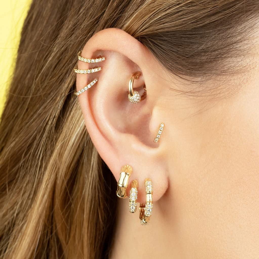Buy Accessorize 3 Cartilage Hoop Earring  Earrings for Women 8017827   Myntra