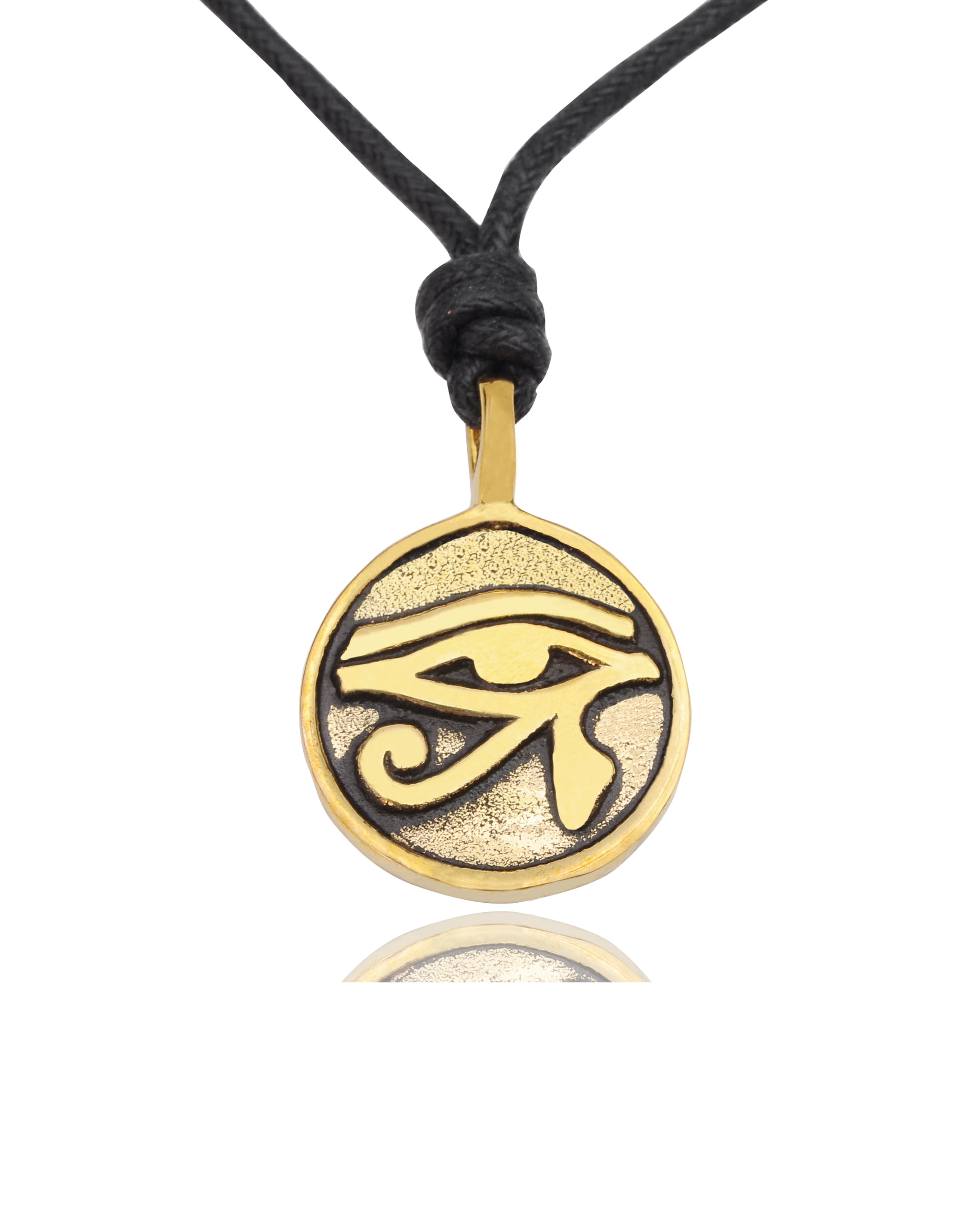 Details about  / Ancient Egyptian Ankh Key Of Life Pendant And Necklace Brass Hand Painted New