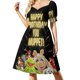 thumbnail image 1 of Happy Birthday You Muppet Birthday Vestido de manga corta vestidos para mujer vestidos para ocasis oficiales Ropa estética, 1 of 6