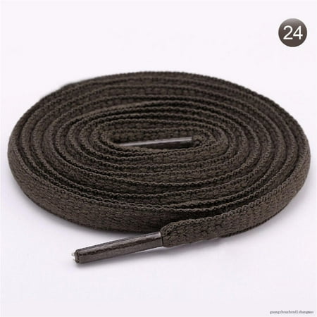 

1Pair Oval Athletic Shoelaces Sport Sneaker Boots Shoe Laces Strings Multicolor