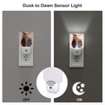 thumbnail image 3 of Fotbe Cute Mouse In Glasses Luz Nocturna LED, Luz de Noche con Sensor de Luz Natural de Anochecer a Amanecer, Se Enchufa a la Pared, Blanco Cálido 0.5W-US, 3 of 7