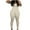 White, variant on Kaemgyyd Women Workout Jumpsuit Seamless Ribbed Bodycon Yoga One-Piece Outfit Ribbed Spaghetti Strap Sleeveless Leggings Romper