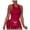 Red-64, variant on REALiKUN Workout Sets for Women 2 Piece Seamless Ribbed Crop Tank High Waist Shorts Yoga Outfits Blue XL