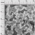 thumbnail image 2 of oneOone Polyester Spandex Gray Fabric Abstract Dress Material Fabric Print Fabric By The Yard 56 Inch Wide, 2 of 5