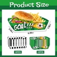 thumbnail image 3 of 24pcs Soccer Paper Food Trays, Soccer Party Favors Decorations Supplies, Nachos Food Boats Disposable Bowls for Sports Themed Party Decorations, 3 of 7