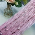 thumbnail image 3 of Cortina decorativa con forma de cadena para puerta con forma de ave split, 100 x 200 cm, color rosa, 3 of 6