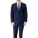 thumbnail image 5 of Traje (Blazer + Pantalones) para hombre, traje de hombre a la moda, negocios, boda, trabajo, informal, vestido profesional delgado para novio, traje de caballero, 5 of 5