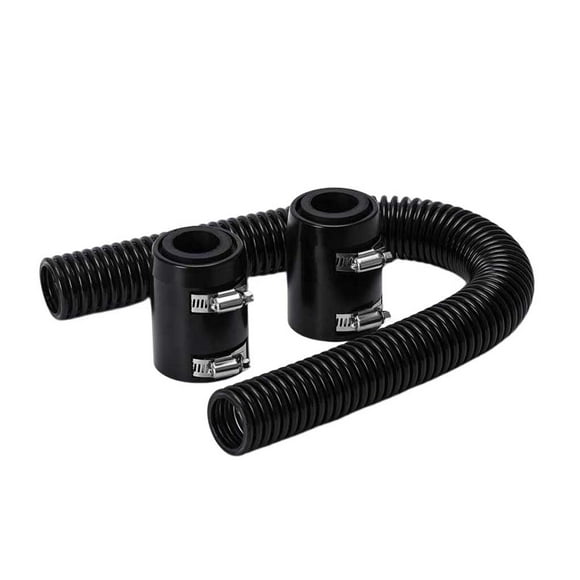 Xingzhi Radiator Flexible Rust-proof Water Hose Cooling Clamp Hoses Accessories Black