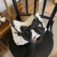 thumbnail image 4 of Bolsos de hombro para mujer Bowknot Underarm Bag Bolsos sólidos Embrague femenino (Blanco), 4 of 6