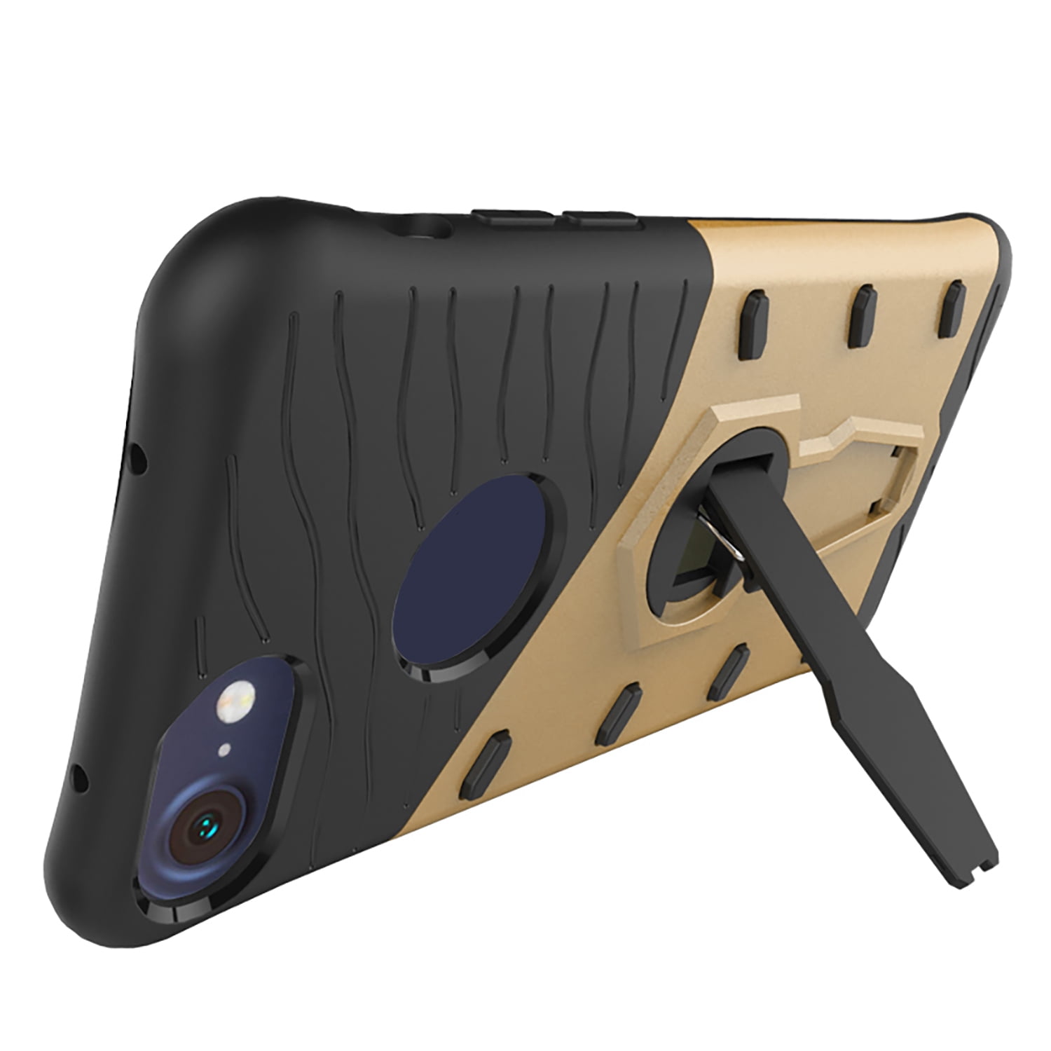Hybrid Skin Protecion Case with Kickstand for Apple iPhone 7 Exact Fit