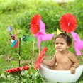 thumbnail image 2 of MasteelfCA 6pcs Children Windmill Toys Outdoor Decorative Pinwheel Plastic Windmill, 2 of 8