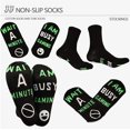 thumbnail image 5 of Funny Christmas Gifts Novelty Gaming Socks Christmas Stocking Stuffers for Men Teens Boys Kids Him Adult Xmas Gifts, 5 of 7
