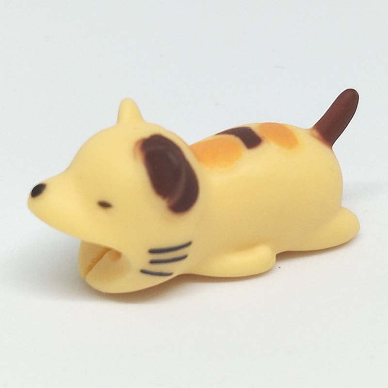 2 Pieces Cable Cute Animal Cable Protector for iPhone Cable Charging