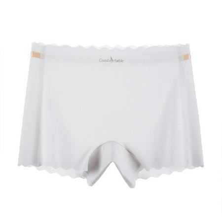 Sdeycui Boyshort Panties for Women Comfort Seamless No Show Underwear Soft High Waist Panty Briefs