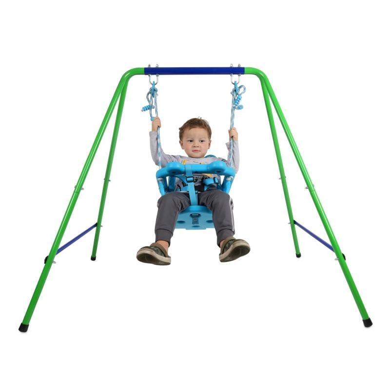Toddler Baby Swing Set With Safety Seat, Best Outdoor Swing For Babies