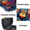 Monkey Menstrual Pad Purse for School, Tampons Collect Pouch for Women