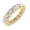 Yellow Gold, variant on Karty - 2 Carat Round Diamond Eternity Band