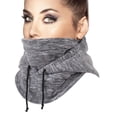 thumbnail image 4 of Men Women Winter Balaclava Warm Windproof Fleece Lining Drawstring Neck Gaiter Cycling Hiking Running Outdoors Hat, 4 of 6
