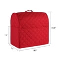 thumbnail image 5 of Stand Mixer Dust Proof Cover, Kitchen Mixer Accessories with Pockets and Handle, Waterproof(Red), 5 of 5