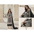 thumbnail image 5 of Ready to Wear Indian Pakistani Shalwar Kameez Suits Designer Palazzo Outfits ( Black, 5XL - 52 ), 5 of 6