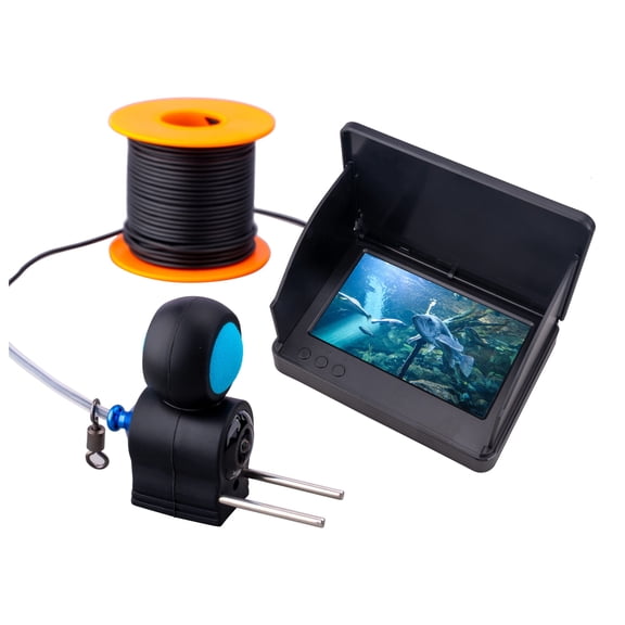 5.0-inch screen underwater detection video display tool, observation deep well, pipeline, underwater, fish detection tool Waterproof Underwater Fish Finder