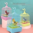 thumbnail image 6 of Zhaomeidaxi Voice-Activated Induction Birds Birdcage Toy , Singing Chirping Fluttering Birds Toys Gifts for Baby Toddler Kids Children, 6 of 8