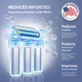 thumbnail image 3 of APEC Water Systems RO-90 Ultimate Series Top Tier Supreme Certificado Alto Rendimiento 90 GPD Sistema de filtro de agua potable de ósmosis inversa ultra seguro, grifo cromado, 3 of 8
