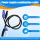 thumbnail image 4 of Cable Combinado Flexible Powercon de 1 M, XLR DMX512, 3 X 1,5 mm, para Iluminación de Escenario, Cabezal Móvil., 4 of 5