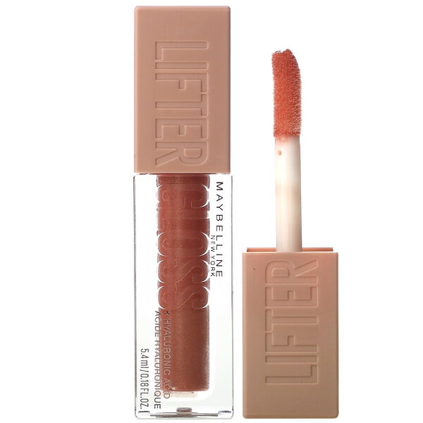 Maybelline, Lifter Gloss With Hyaluronic Acid, 009 Topaz, 0.18 fl oz